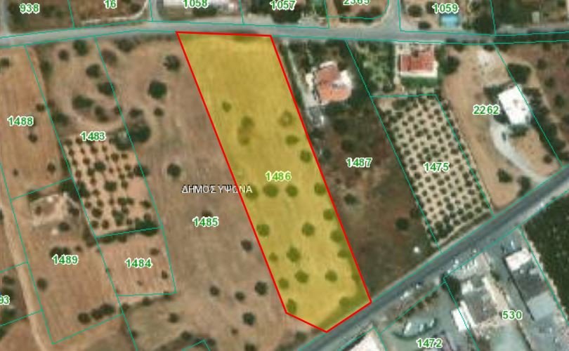 Land in Ypsonas, Limassol