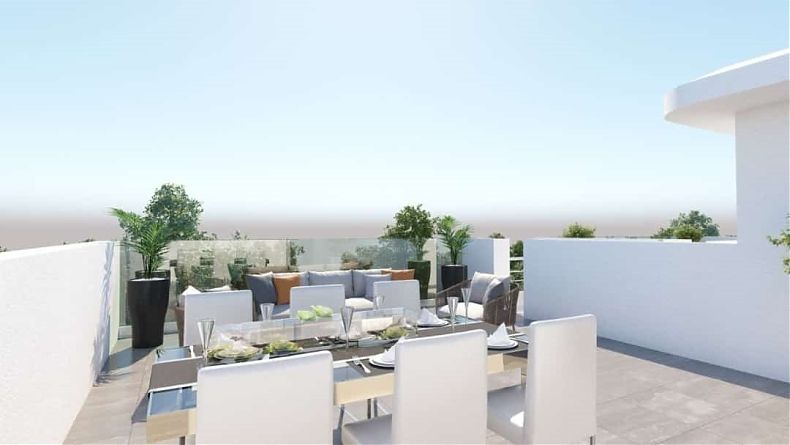 2 Bedrooms Penthouse in Larnaca, Larnaca