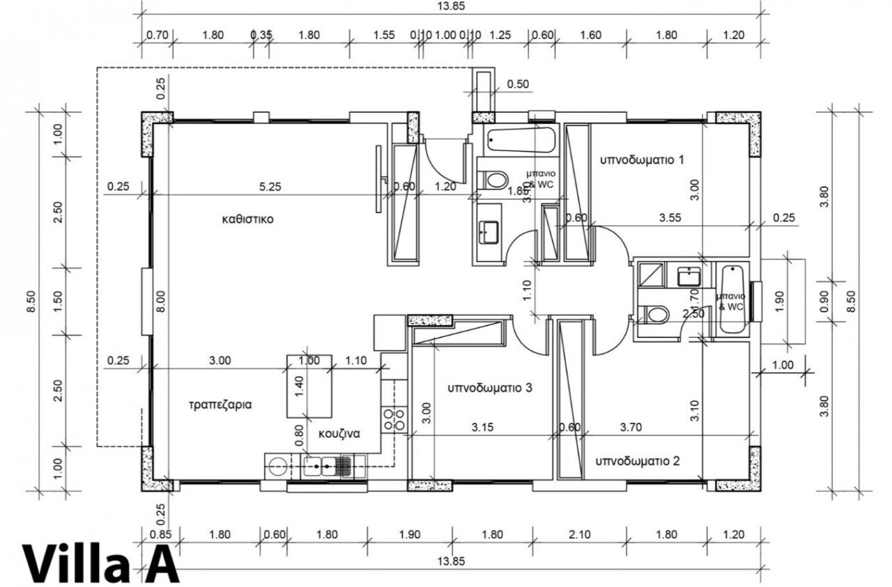 3 Bedrooms House / Villa in Pareklissia, Limassol