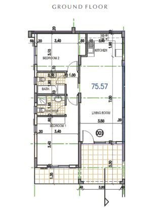 2 Bedrooms Apartment in Coral Bay, Paphos