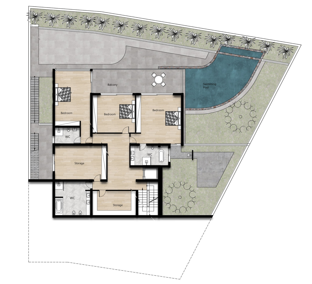 6 Bedrooms House / Villa in Green Area, Limassol