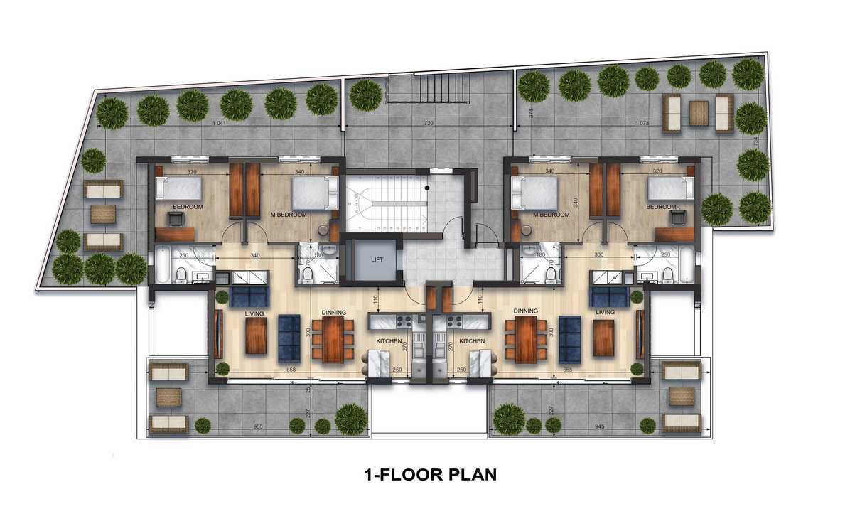 2 Bedrooms Apartment in Agios Athanasios, Limassol