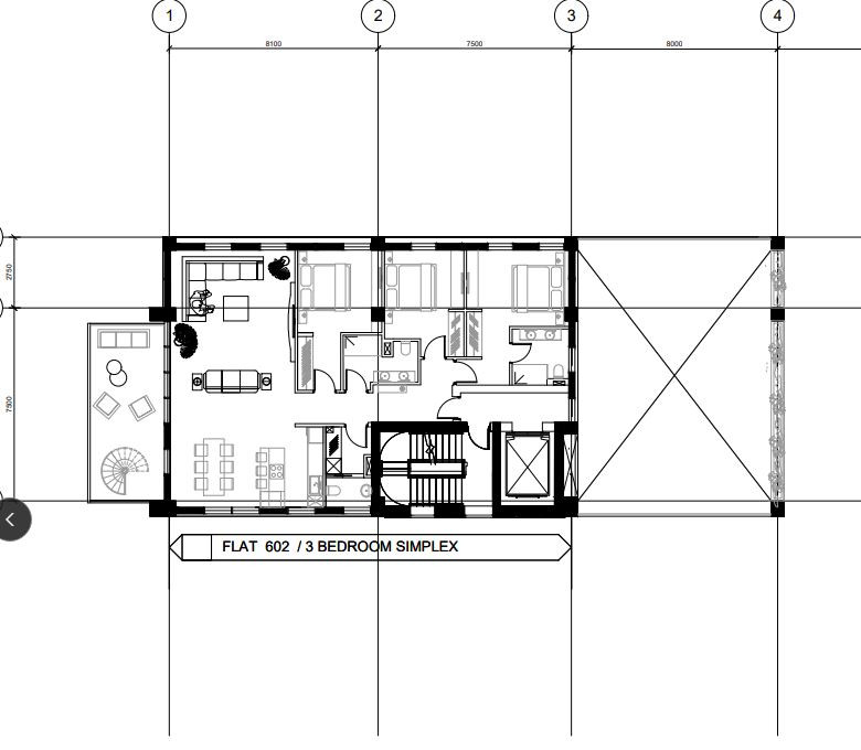 3 Bedrooms Apartment in City Center, Limassol