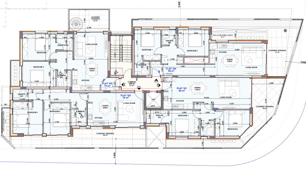 2 Bedrooms Apartment in Livadia, Larnaca