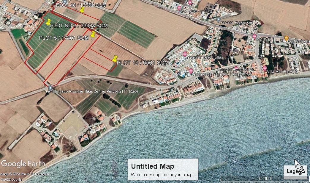 Land in Pervolia, Larnaca