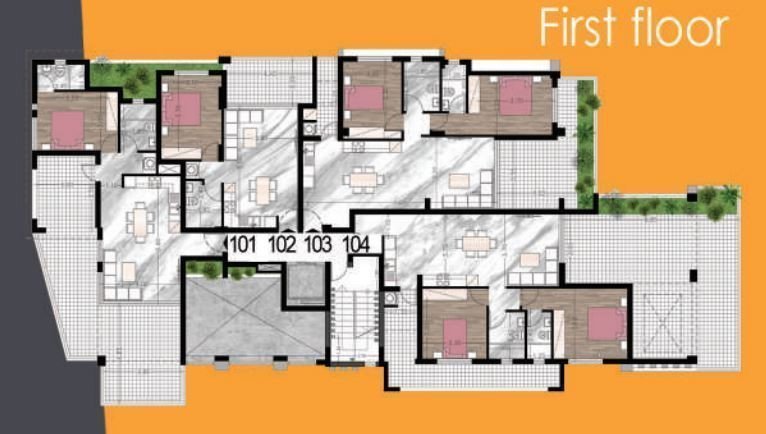 2 Bedrooms Apartment in Panthea, Limassol