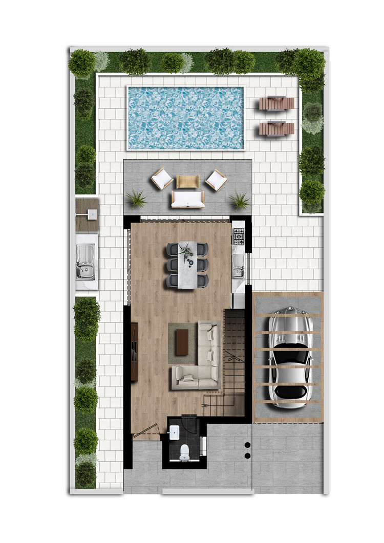 3 Bedrooms House / Villa in Pernera, Famagusta