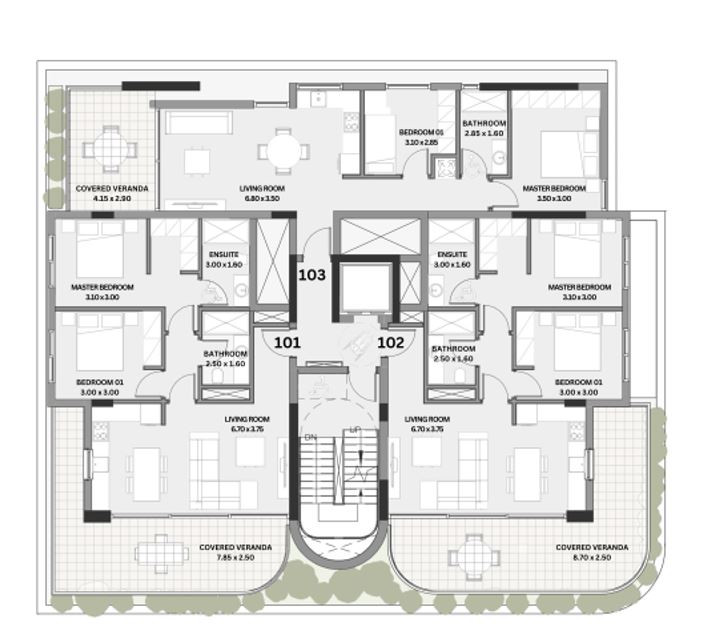 2 Bedrooms Apartment in Katholiki, Limassol