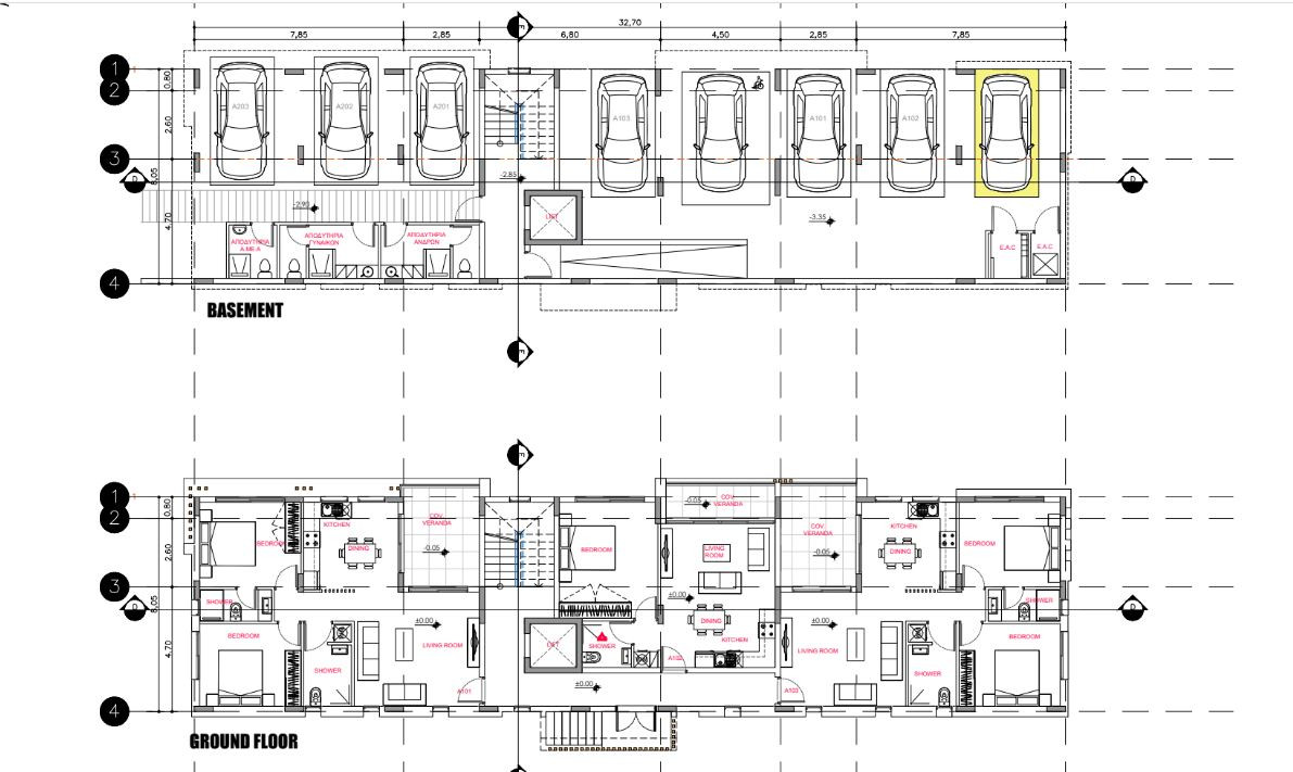 2 Bedrooms Apartment in Chlorakas, Paphos