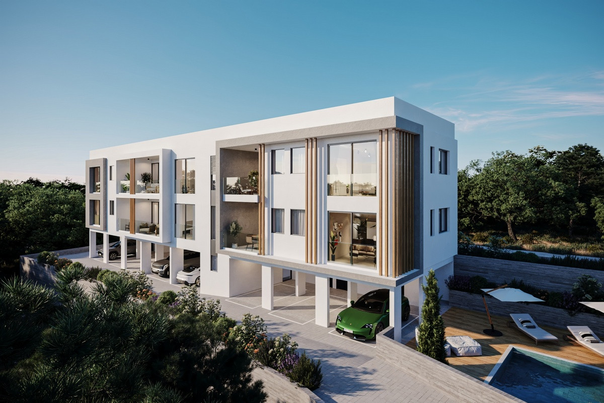 2 Bedrooms Apartment in Chlorakas, Paphos