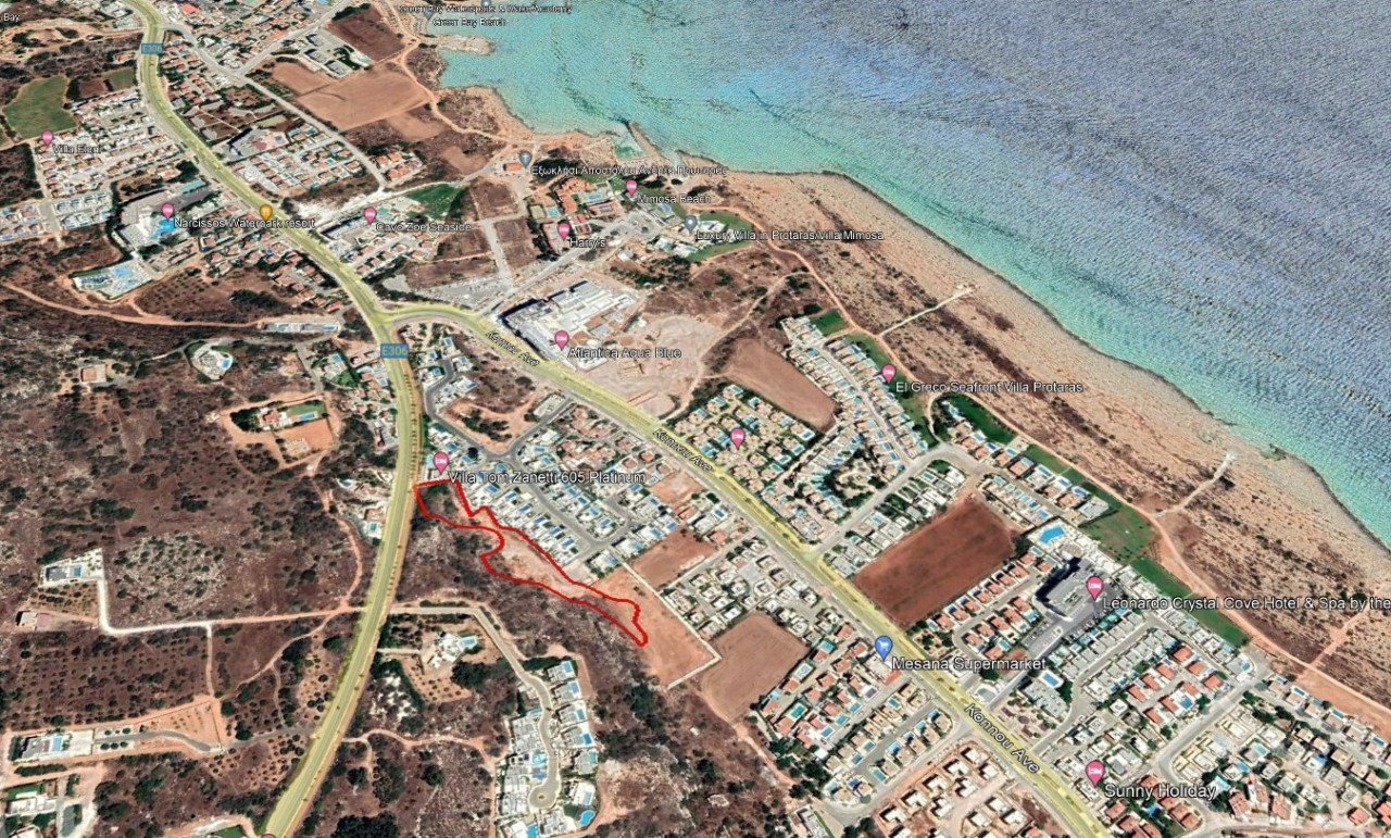 Land in Cape Greco, Famagusta