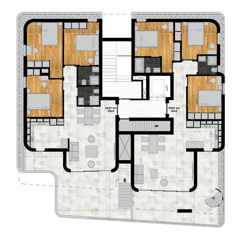 6 Bedrooms Apartment in Zakaki, Limassol