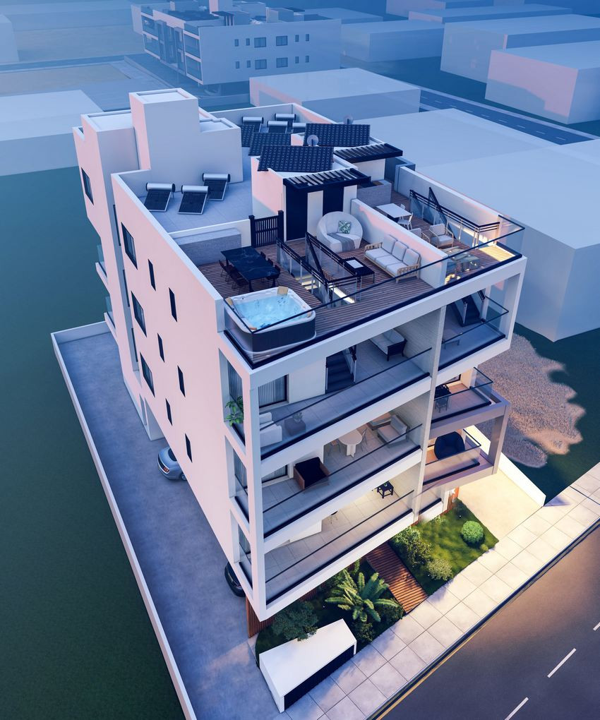 2 Bedrooms Apartment in Aradippou, Larnaca