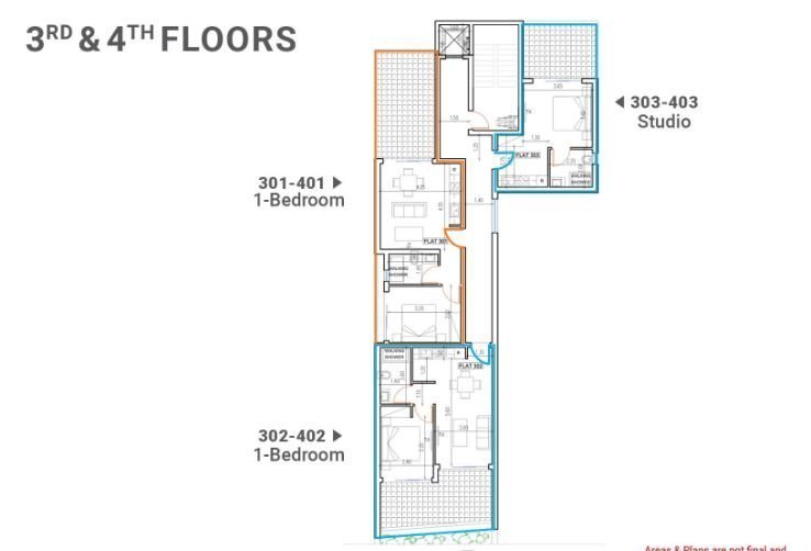 1 Bedrooms Apartment in Larnaca, Larnaca
