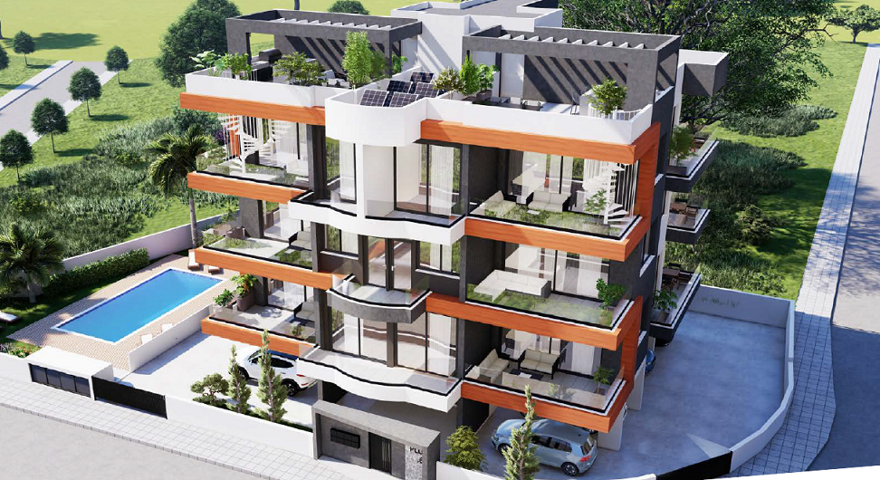 2 Bedrooms Apartment in Agios Athanasios, Limassol